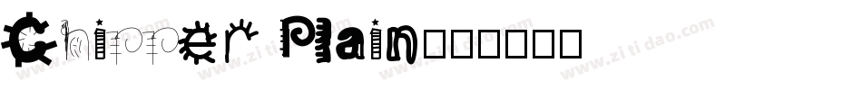 Chipper Plain字体转换